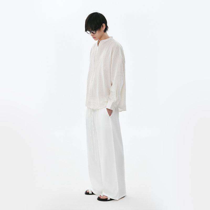OWST DRAWSTRING PANTS WHITE