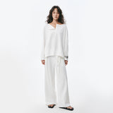 OWST DRAWSTRING PANTS WHITE