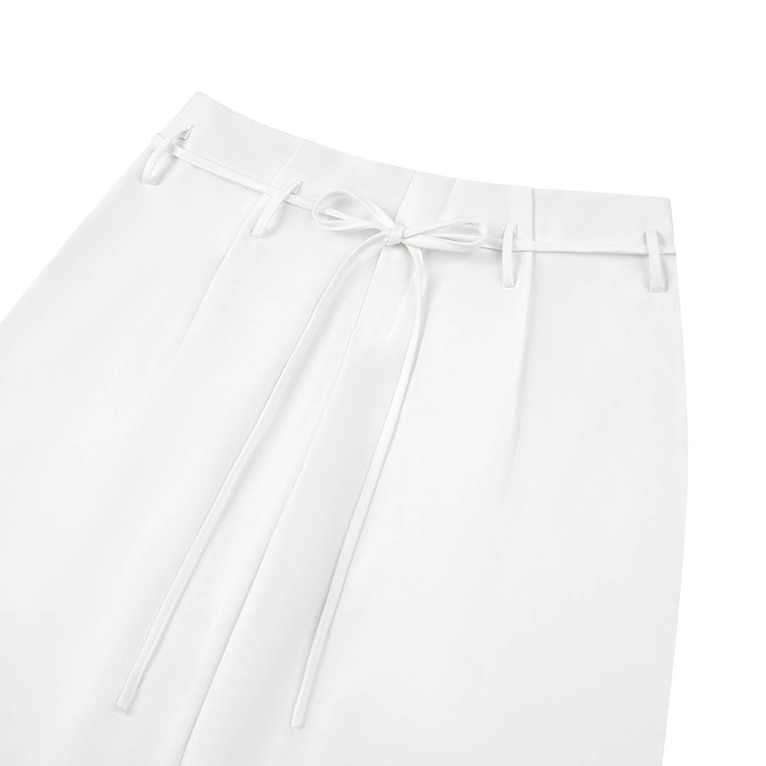 OWST DRAWSTRING PANTS WHITE
