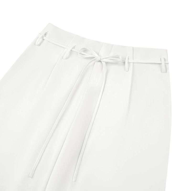 OWST DRAWSTRING PANTS WHITE