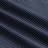 OWST LOGO TIE-FRONT STRIPE PANTS - DEEP BLUE