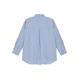 OWST LOGO MINI STRIPE SHIRT - BLUE