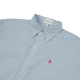 OWST LOGO MINI STRIPE SHIRT - GREEN