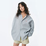 OWST LOGO STRIPE SHORTS - GREEN
