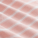 OWST LOGO STRIPE SHORTS - SALMON