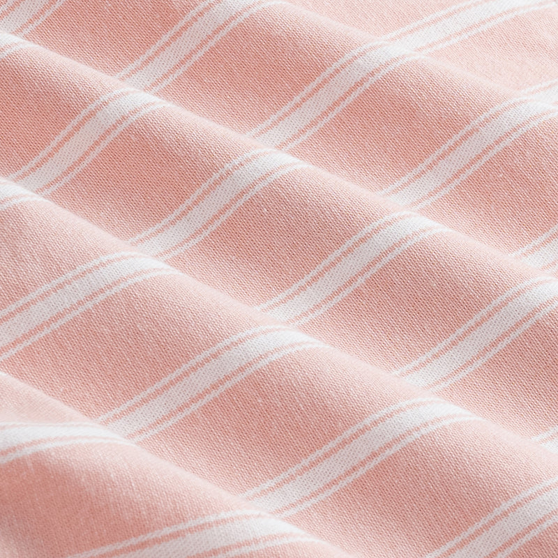 OWST LOGO STRIPE SHORTS - SALMON