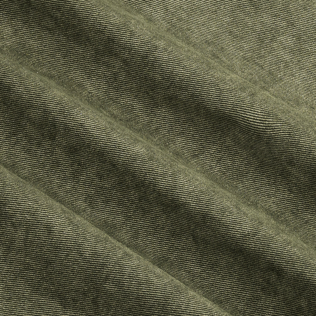 OWST LONGSLEEVES DENIM SHIRT -  OLIVE GREEN
