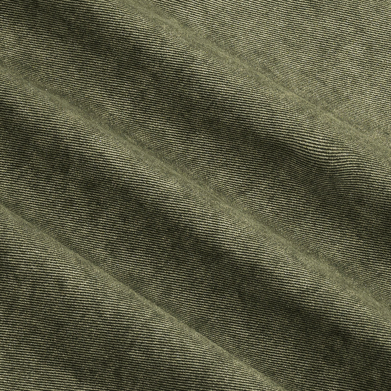 OWST LONGSLEEVES DENIM SHIRT -  OLIVE GREEN