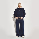 OWST SUBZERO TWO-TONED HOODIE - NAVY BLUE