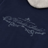 OWST SUBZERO TWO-TONED HOODIE - NAVY BLUE