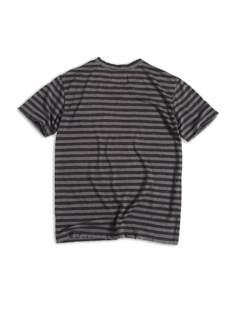 RD DARK STRIPED V-NECK TSHIRT