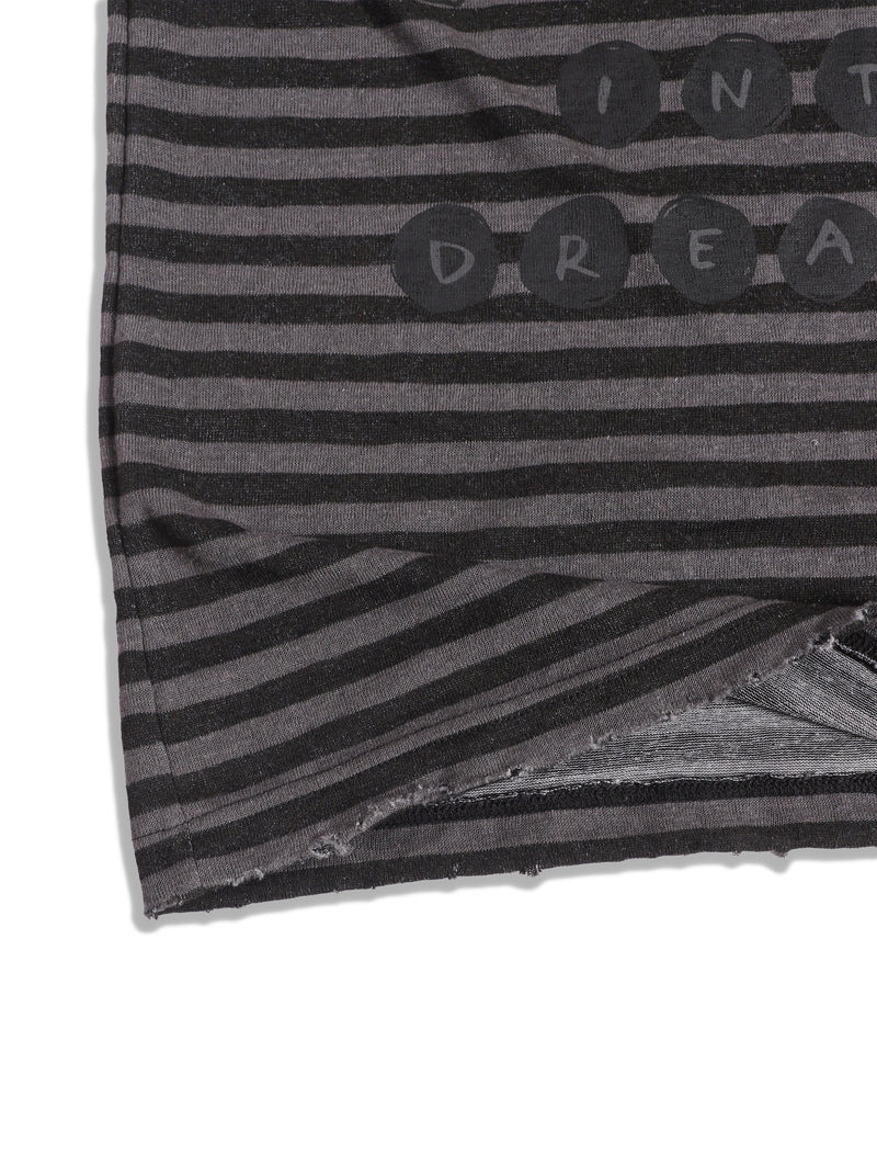 RD DARK STRIPED V-NECK TSHIRT