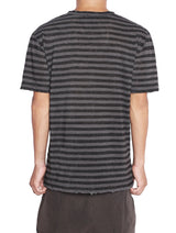 RD DARK STRIPED V-NECK TSHIRT