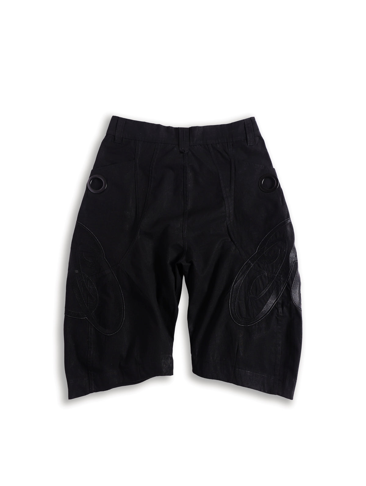 ORIGAMI BLACK SHORT