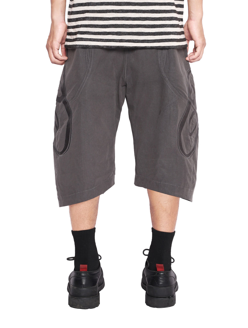 ORIGAMI GREY SHORT