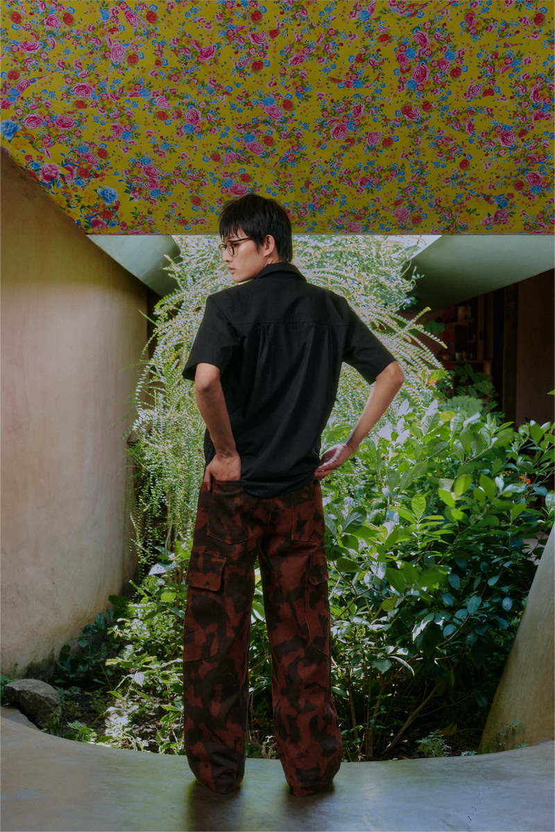 PLEATED POCKET SHIRT