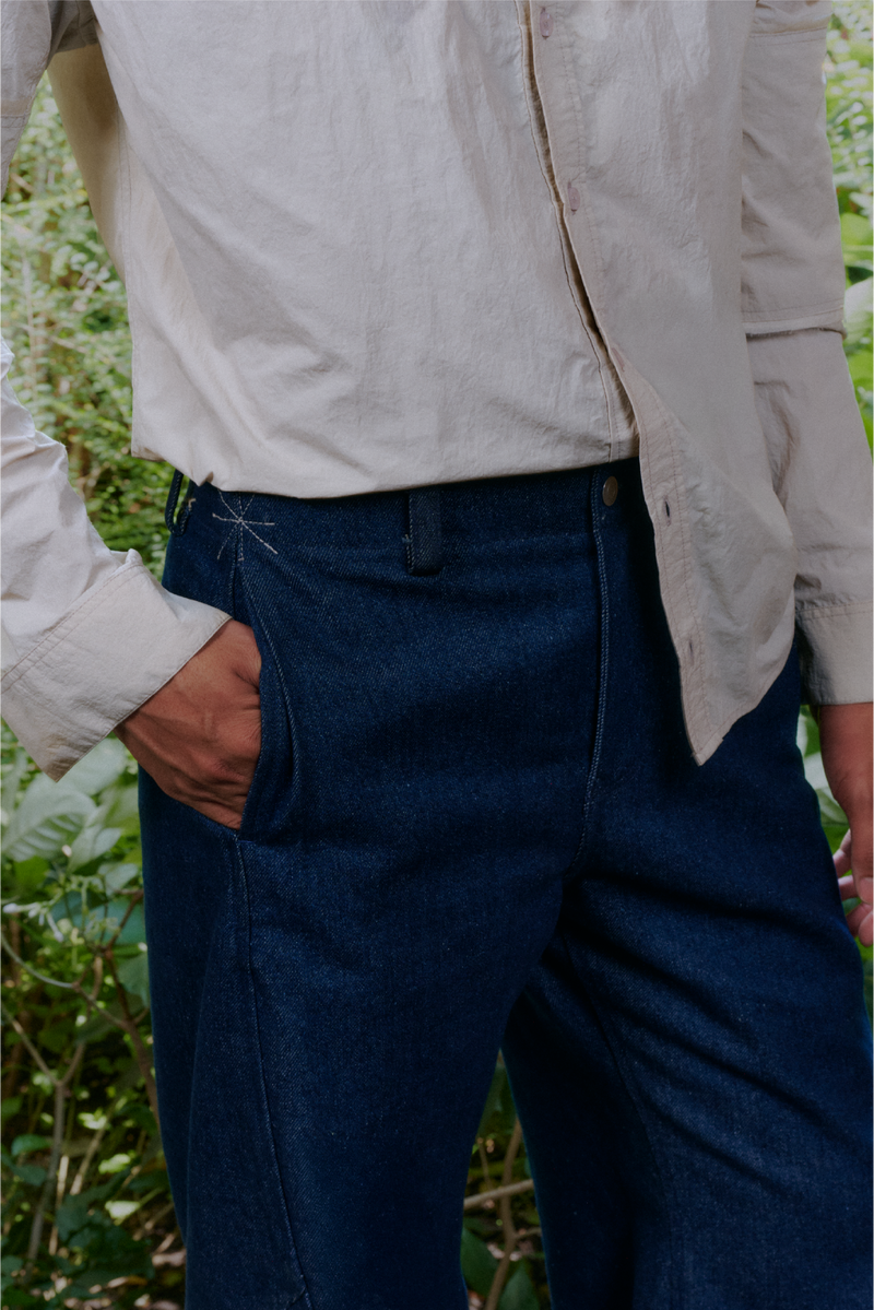 TWISTED FLARE DENIM