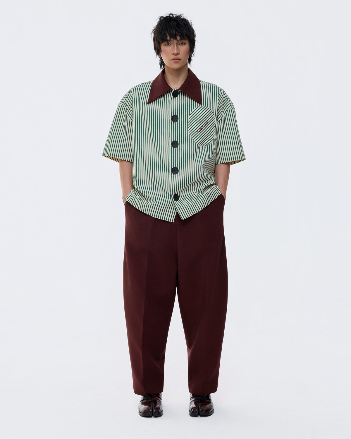 CIRCLE PATCH SHIRT 