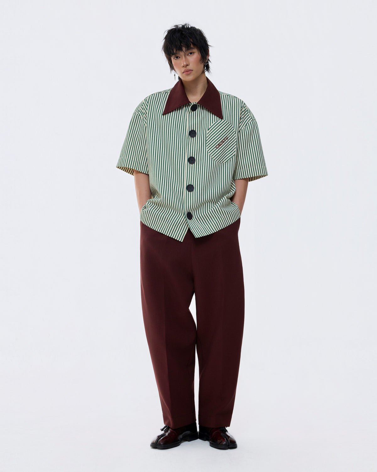 CIRCLE PATCH SHIRT 