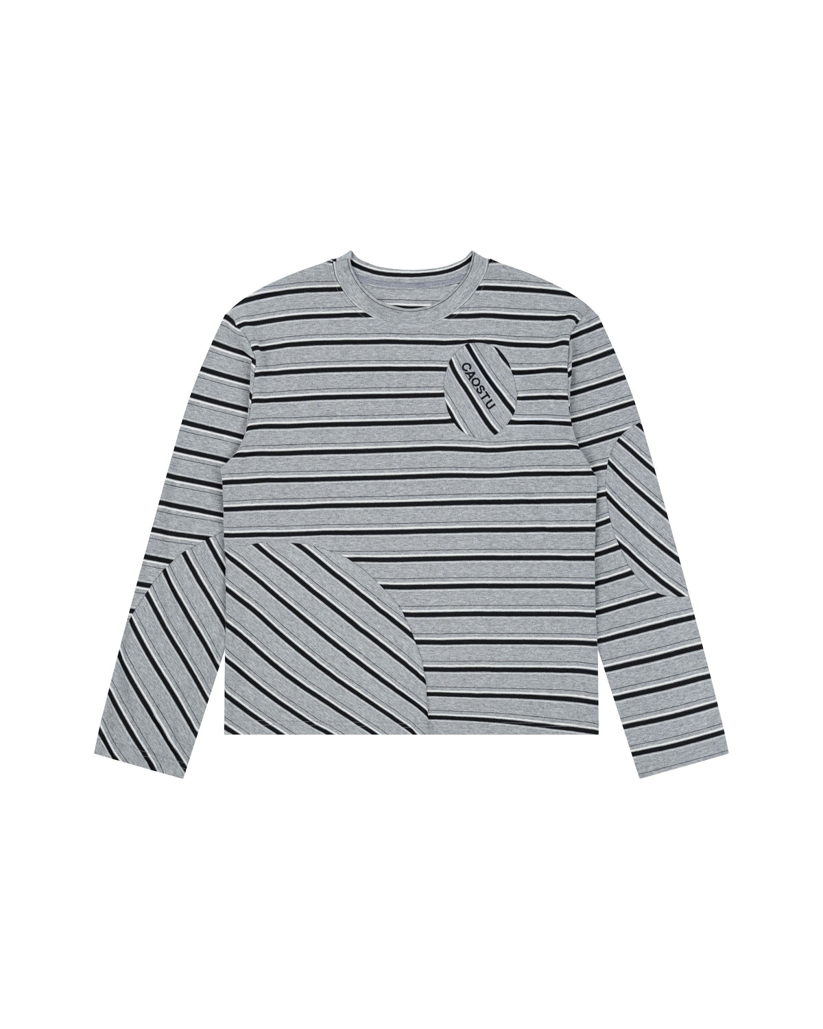 GREY CIRCLE PATCH LONGSLEEVE 