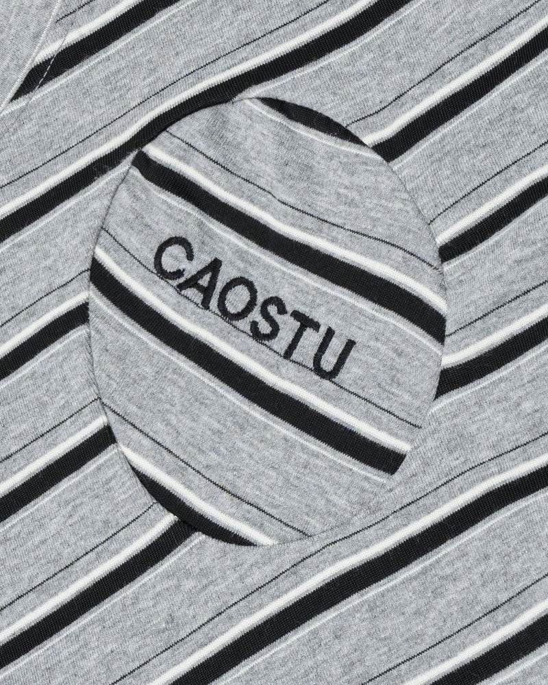 GREY CIRCLE PATCH LONGSLEEVE 