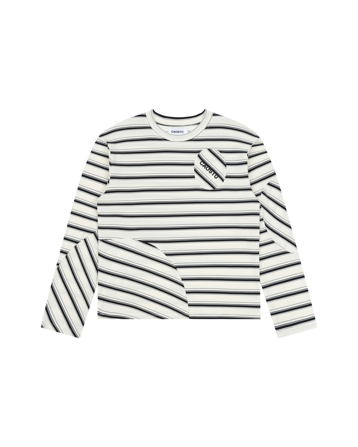 CREAM CIRCLE PATCH LONGSLEEVE 