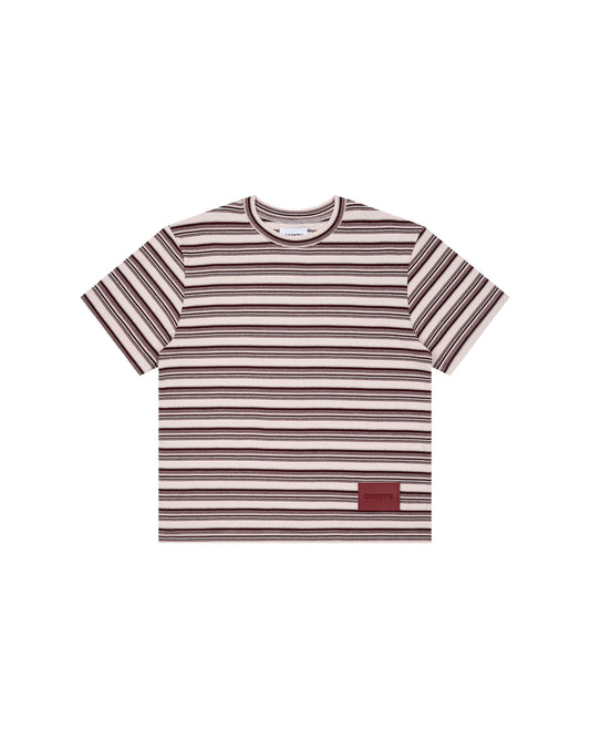 RED RED TAG STRIPE TEE