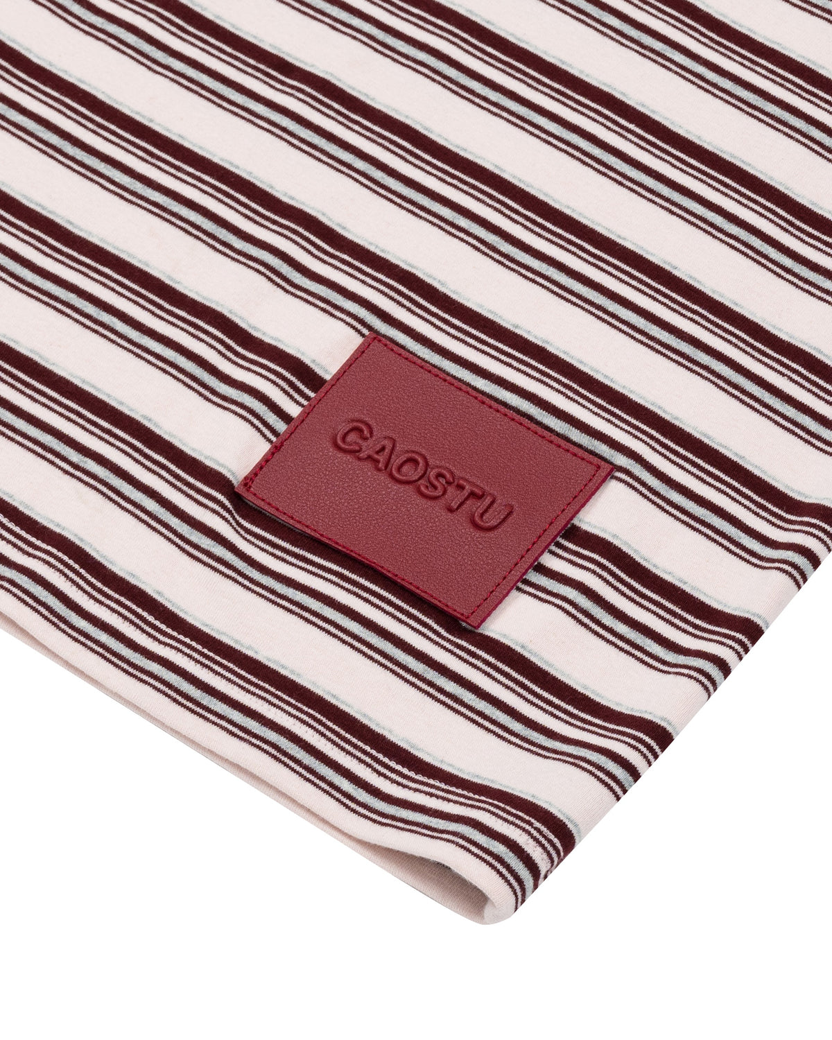 RED RED TAG STRIPE TEE