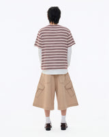 RED RED TAG STRIPE TEE