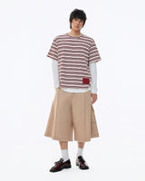 RED RED TAG STRIPE TEE