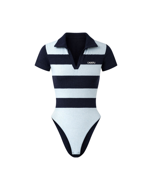 STRIPED BODYSUIT