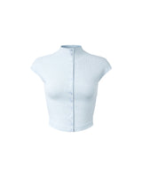 BABY TEE SKY BUTTON