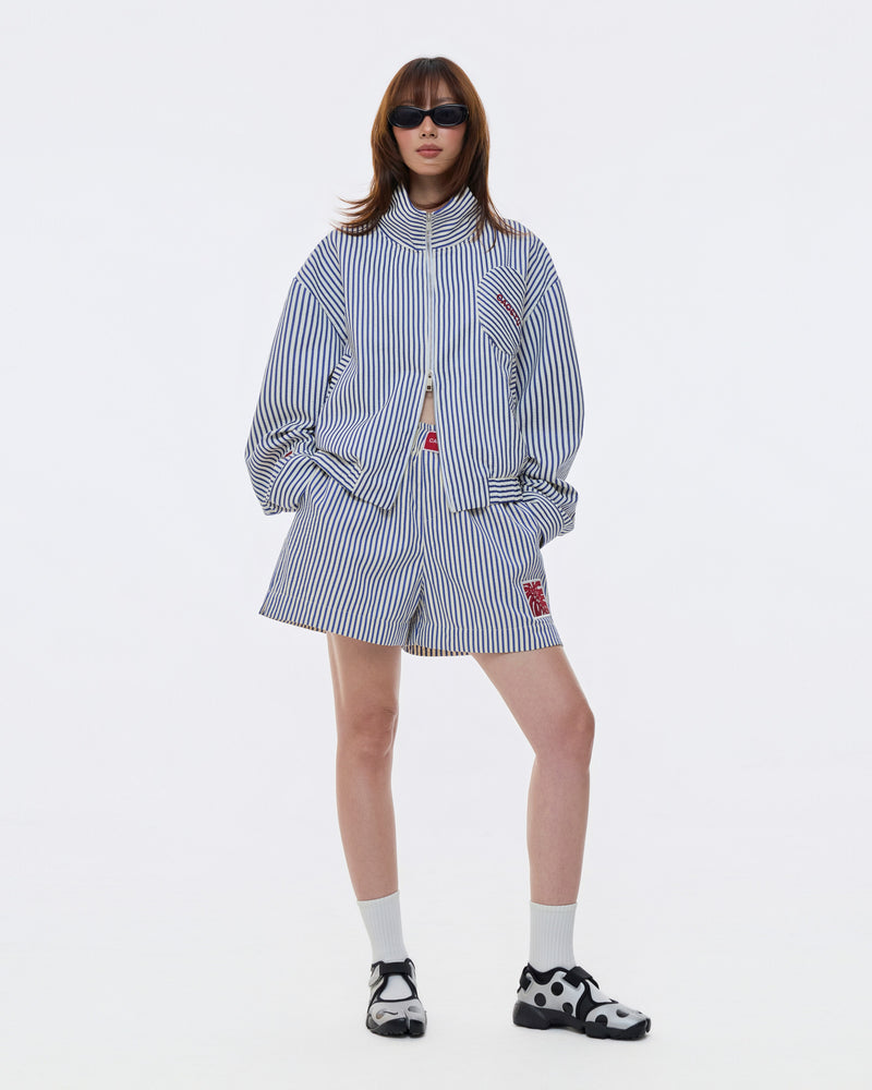 MONSTERA STRIPE SHORT