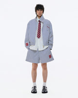 MONSTERA STRIPE SHORT