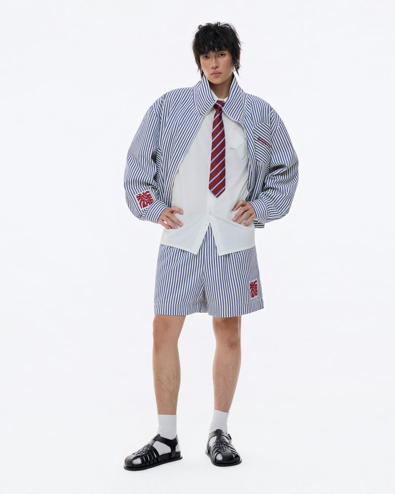MONSTERA STRIPE SHORT