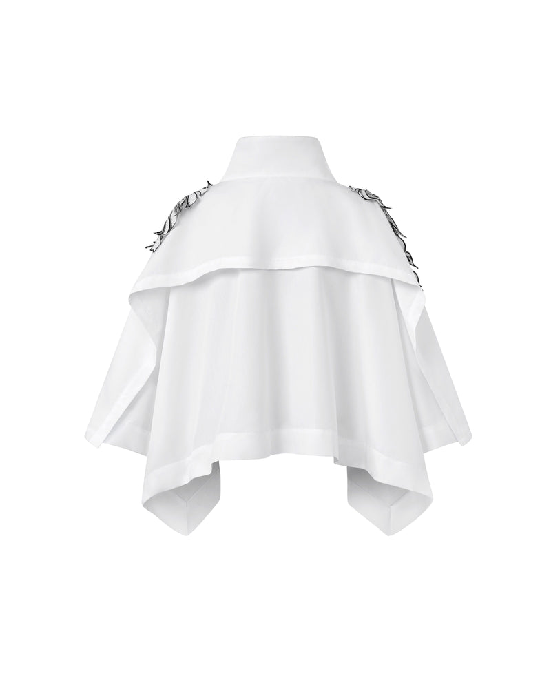 MONSTERA GARDEN CAPE SHIRT