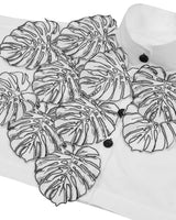 MONSTERA GARDEN CAPE SHIRT