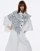 MONSTERA GARDEN CAPE SHIRT