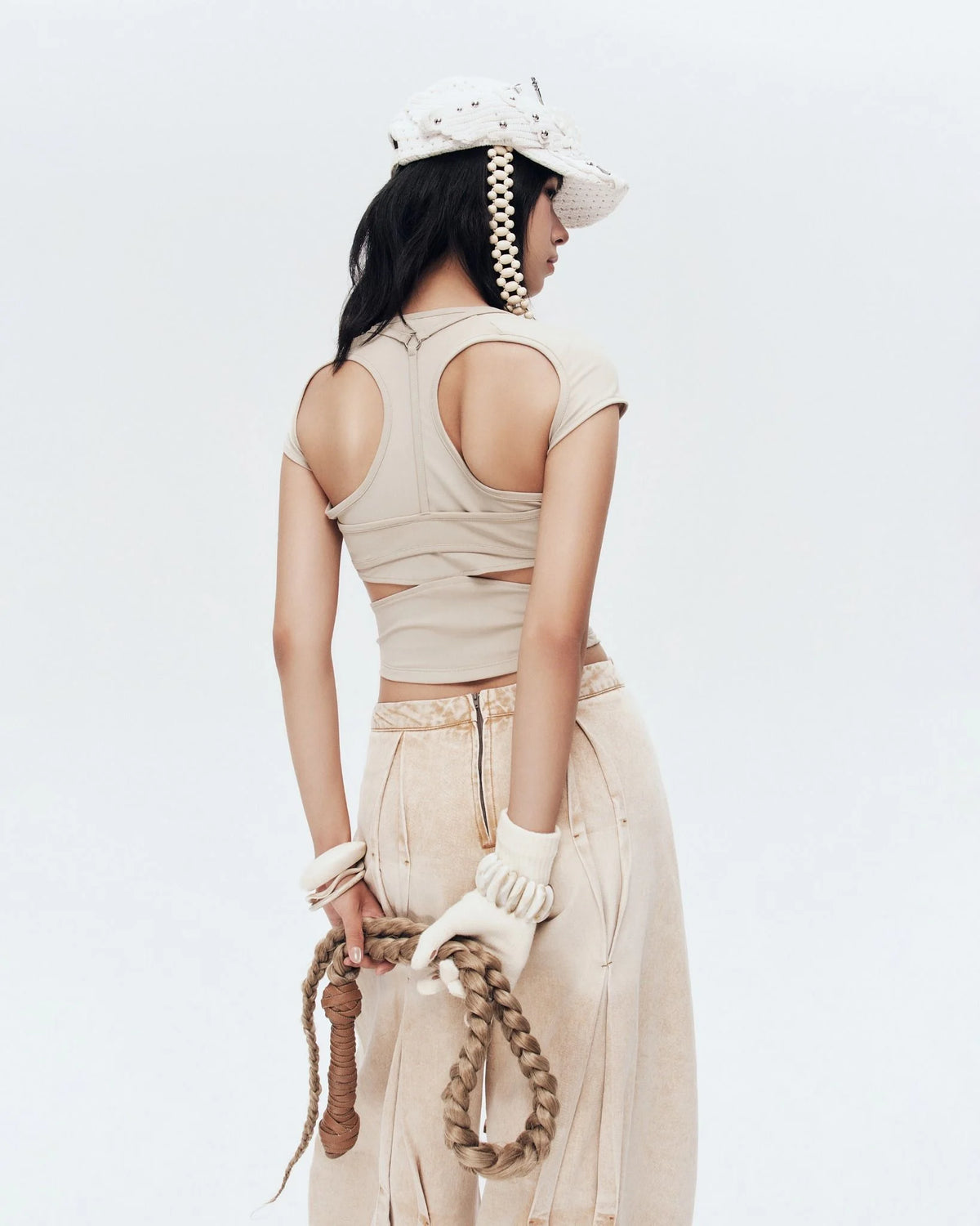 KUSH TOP (LIGHT BEIGE)