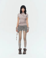 MONTY TOP (GREY STRIPES)