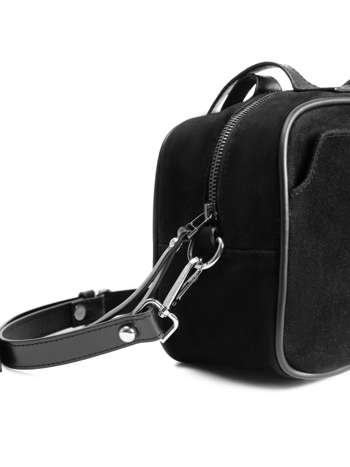 BOX HAND BAG - BLACK