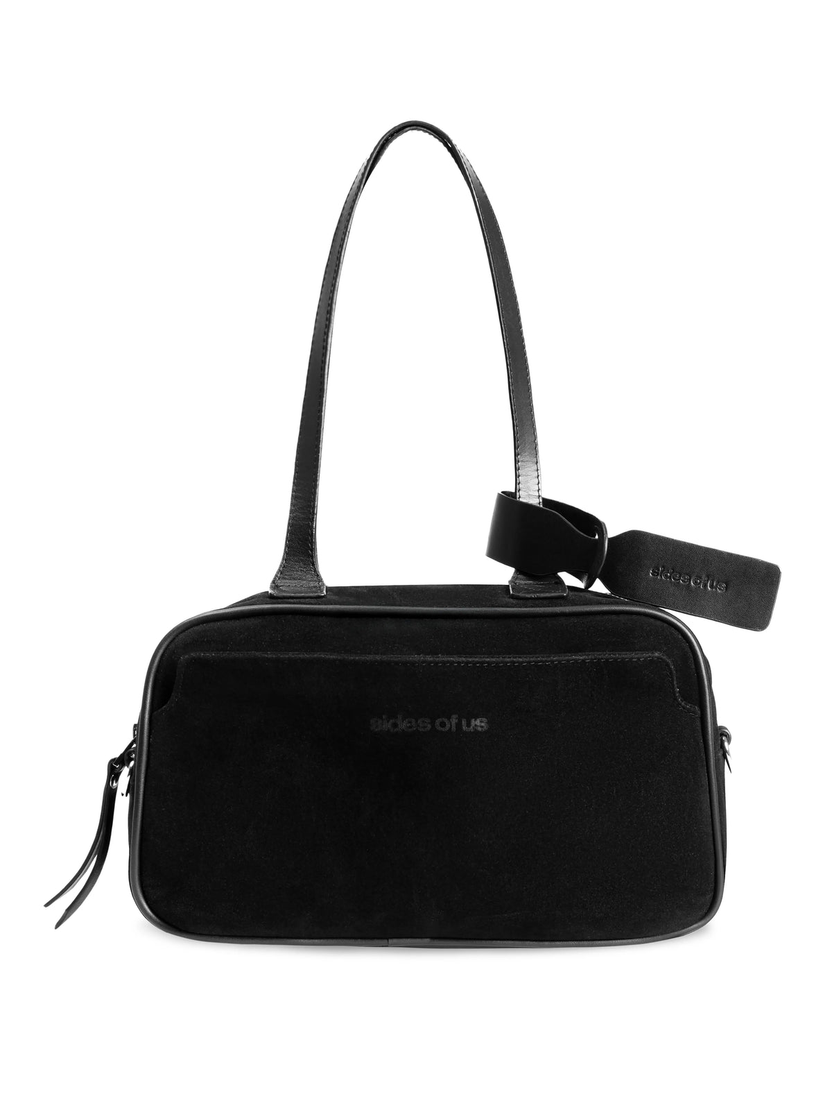 BOX HAND BAG - BLACK