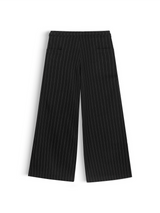 STRIPE PANTS - BLACK