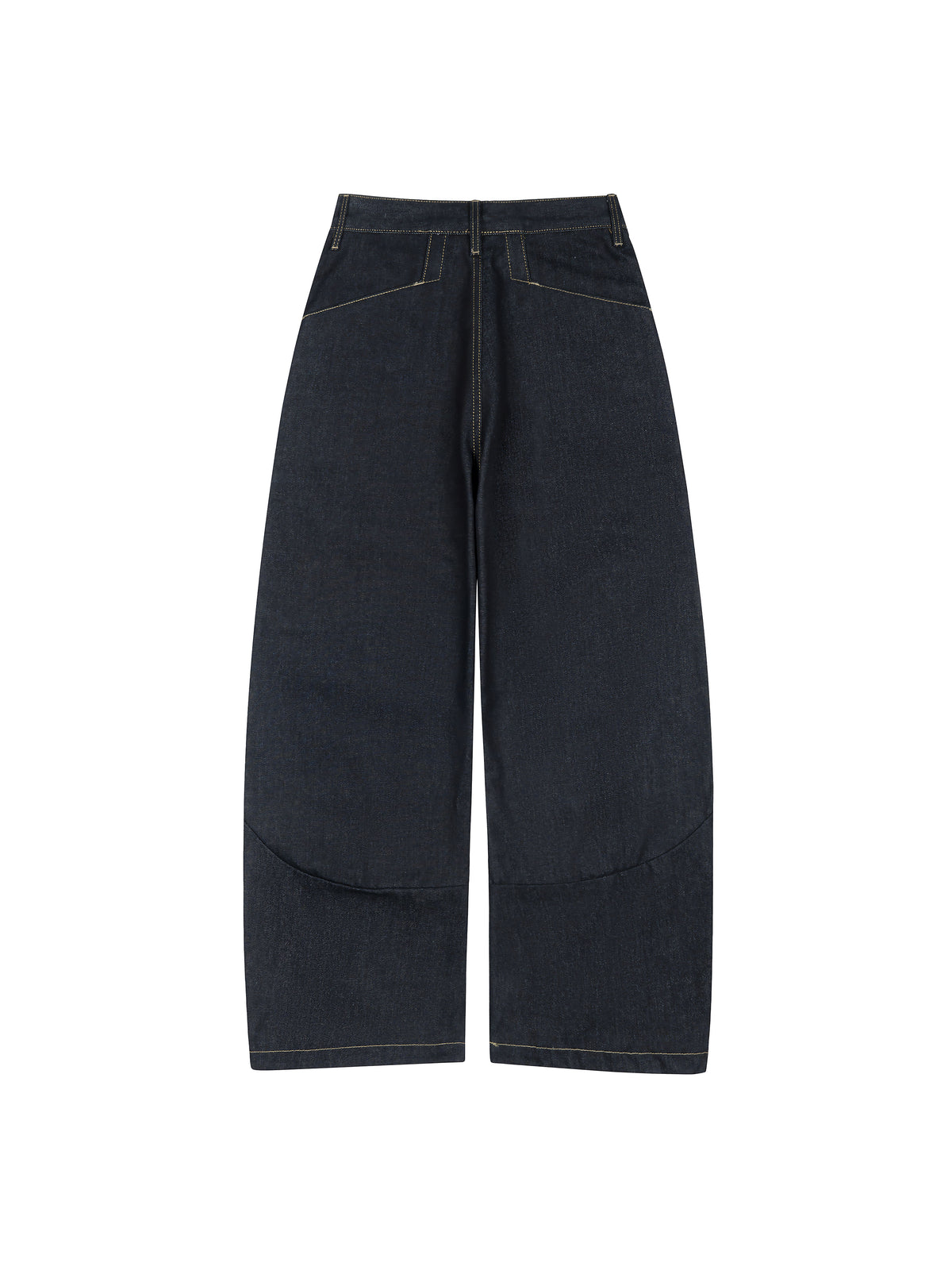 LOOSE FIT RAW DENIM PANTS