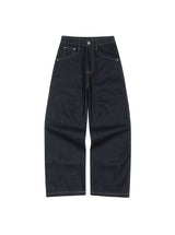 LOOSE FIT RAW DENIM PANTS