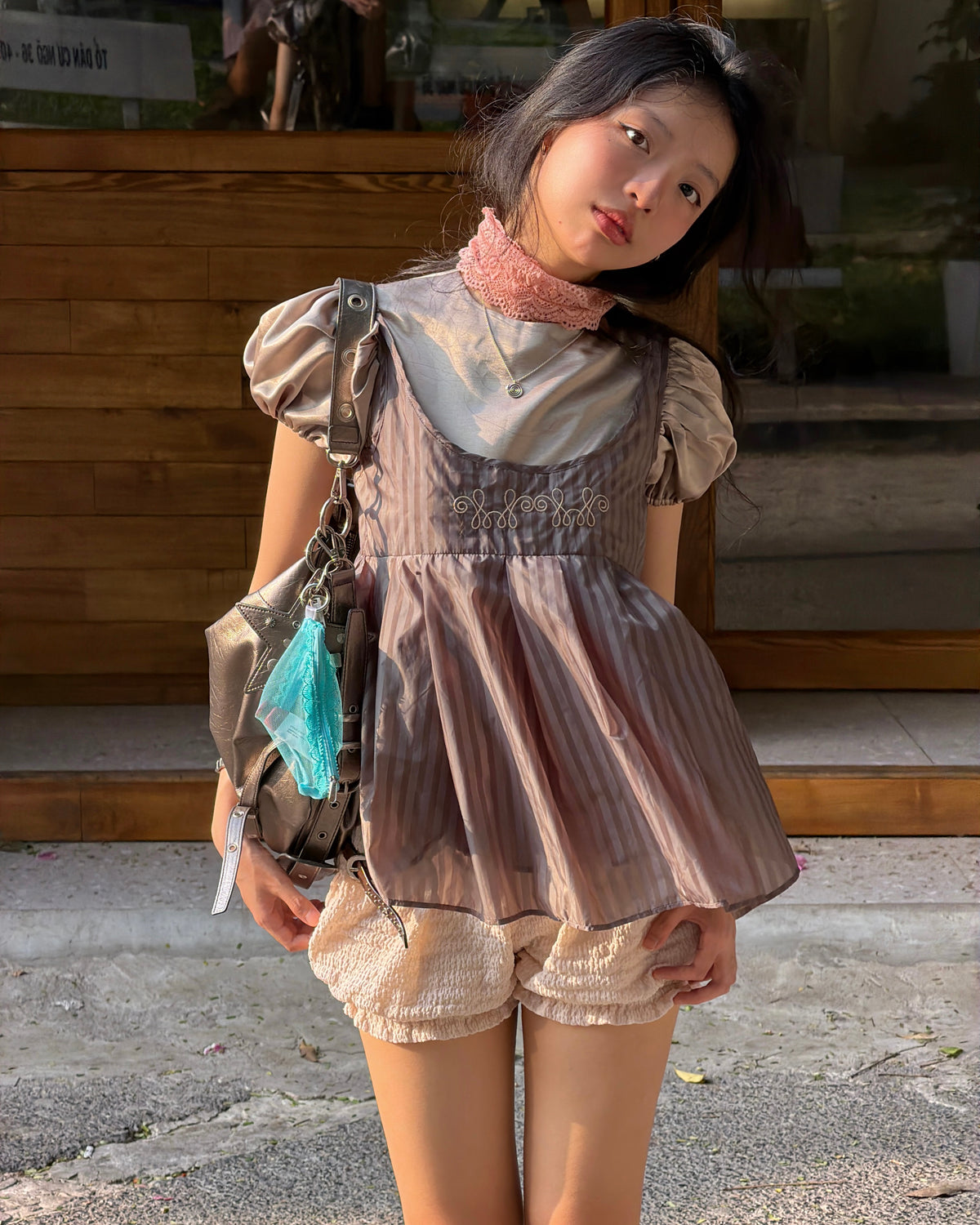 COPPERPUFF SET TOP