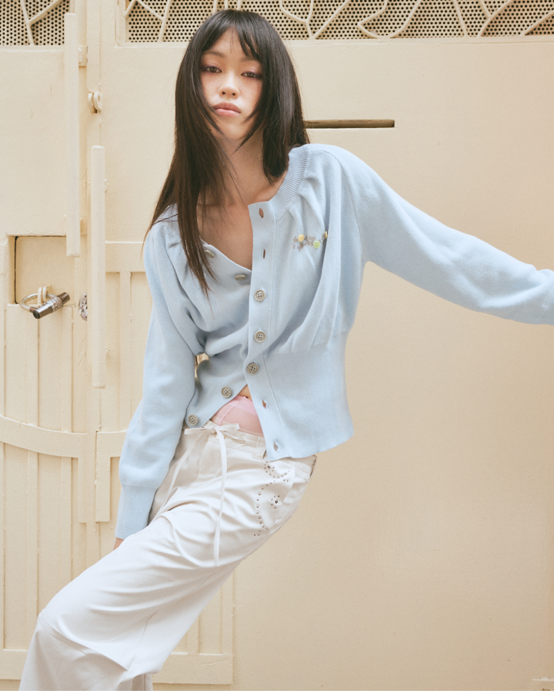 ICE BLUE BELLISSE CARDIGAN