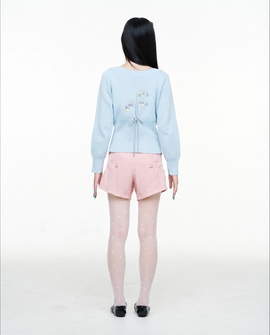 ICE BLUE BELLISSE CARDIGAN