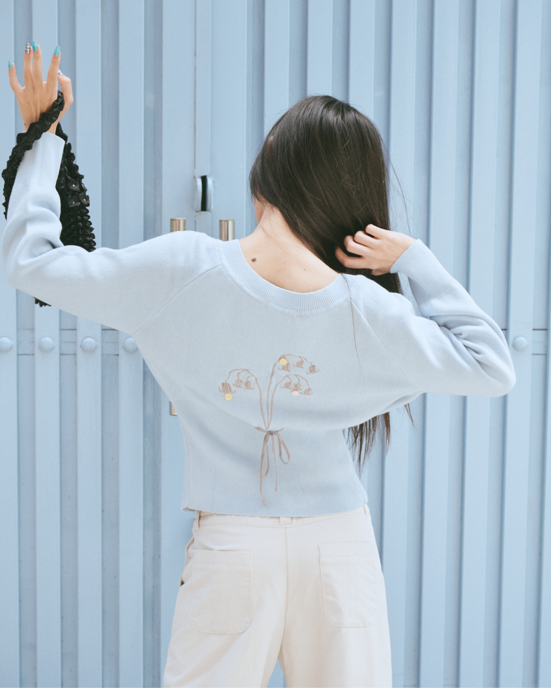 ICE BLUE BELLISSE CARDIGAN