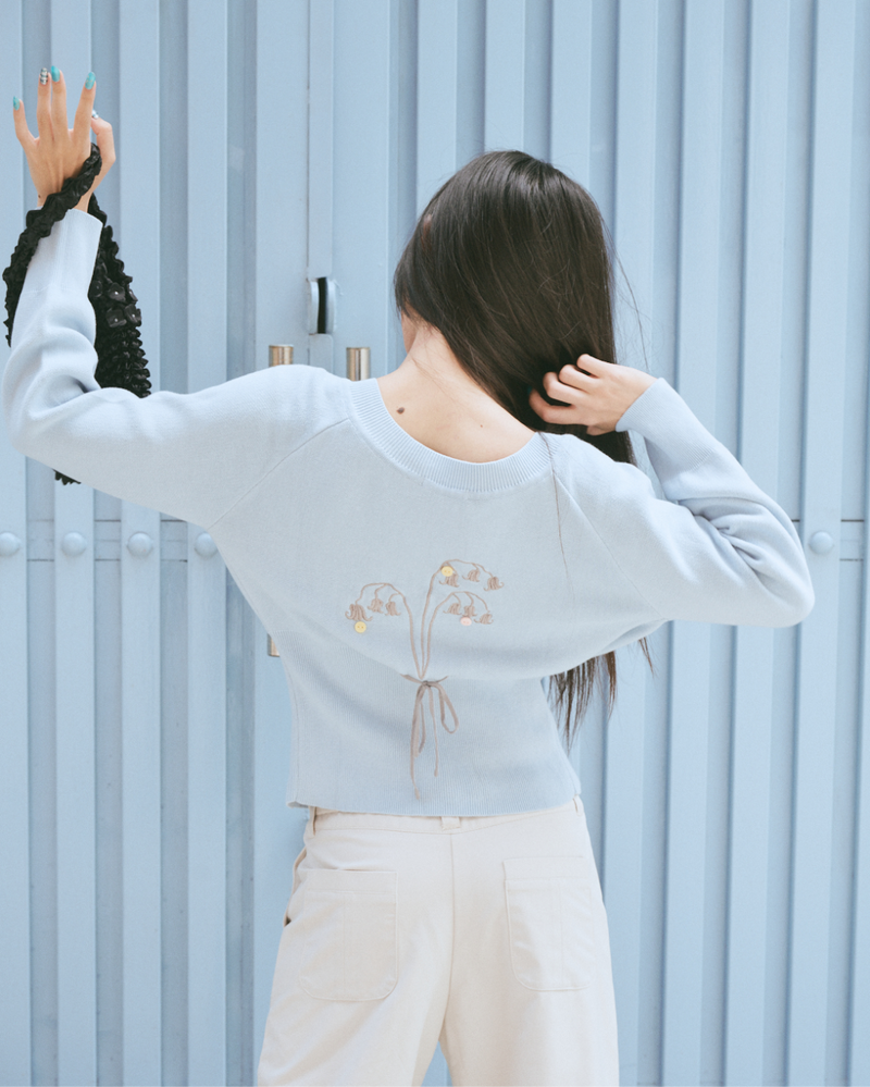 ICE BLUE BELLISSE CARDIGAN